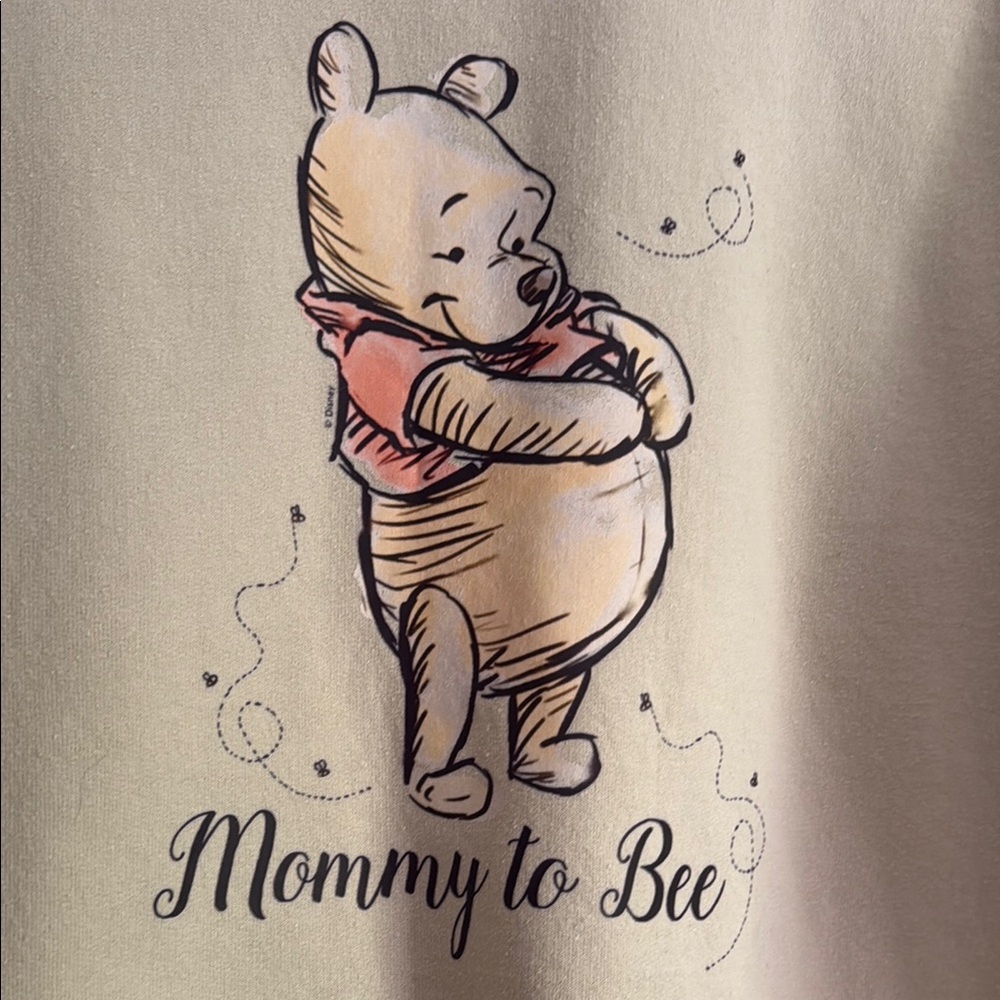 Winnie the Pooh Maternity Sweatshirt - Picture 2 of 4